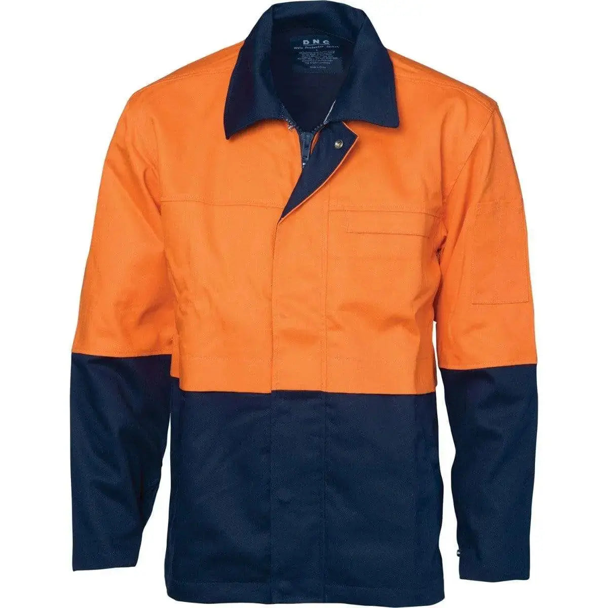 Dnc Workwear HRC2/PPE 2 Patron Saint Flame Retardant Drill Welder's Jacket 3431